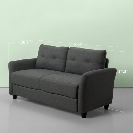 Upholstered 62.2 Inch Sofa Couch Loveseat Abuja